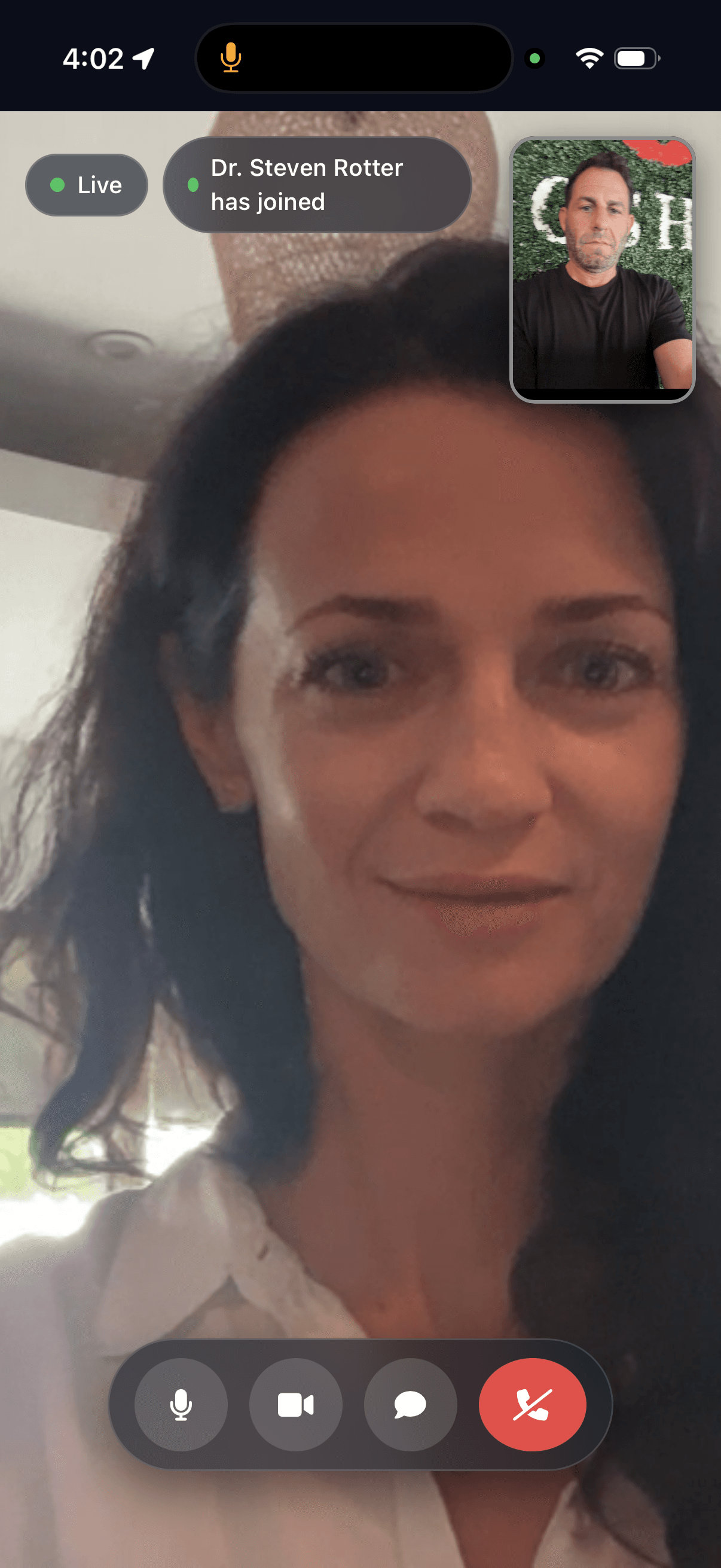 MET — Live telehealth